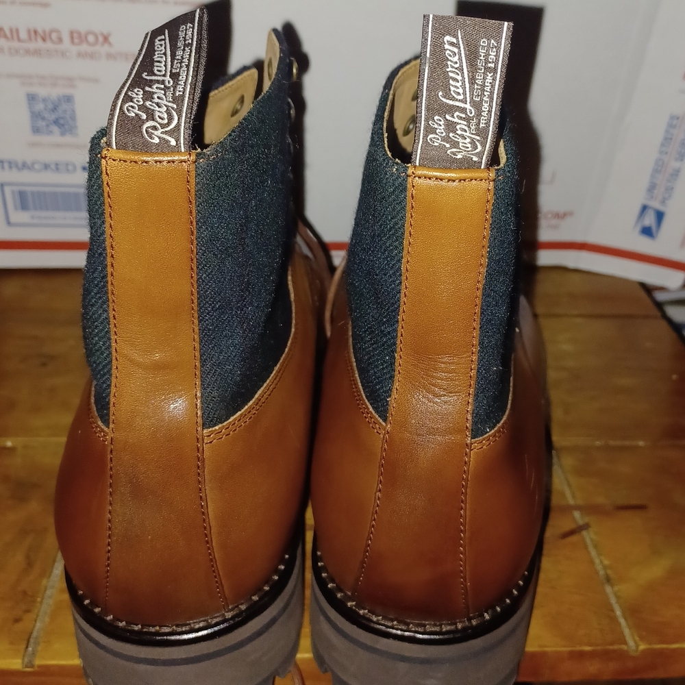 Mens Polo Ralph Lauren Bryson Boots 11.5 D - Picture 3 of 8